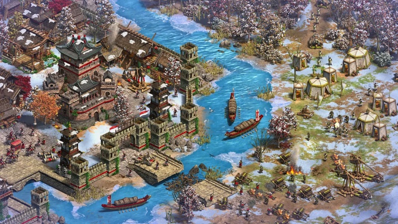 Screenshot af spillet Age of Empires II: Definitive Edition - De Tre Kongeriget 2