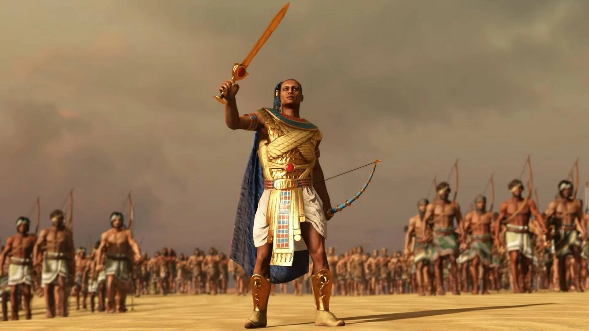 Det gamle egyptiske kollaps: Total War: Faraos filmiske strategi-trailer dedikeret til kong Ramses afsløres