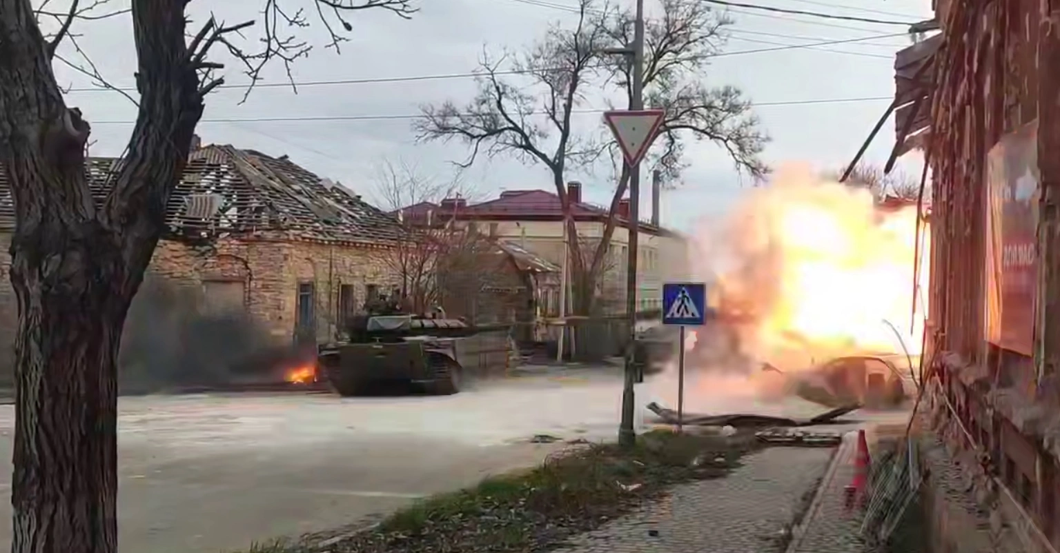 T-72B3 med Arena-M systemet. Illustration: Andriy Tarasenko