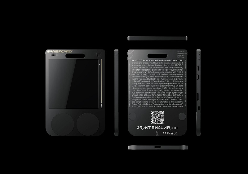 GamerCard med skærm