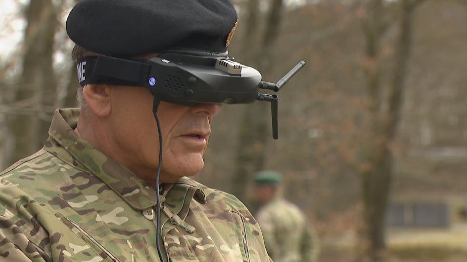 Dansk militær i træning