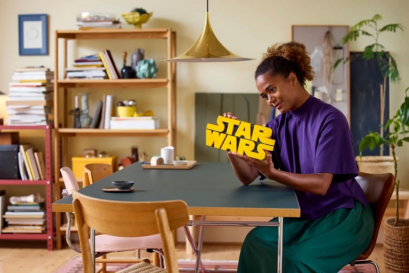 Postkort med Lego Star Wars Logo sæt