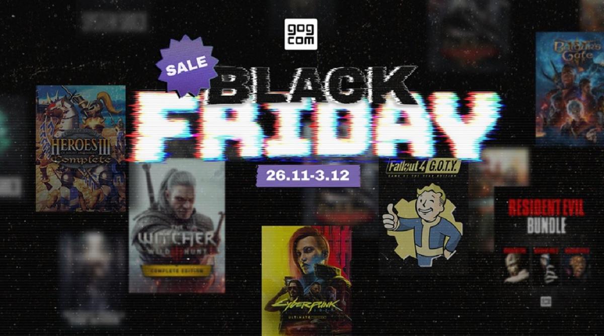 Den fedeste Black Friday nogensinde: GOG tilbyder op til 95% rabat på 7.200 klassiske og moderne spil