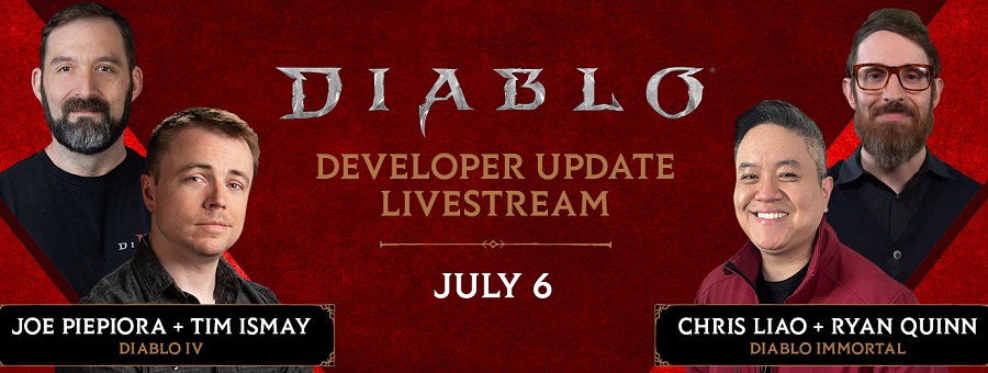 Fans, gå ikke glip af det! Den 6. juli vil Blizzard fortælle om den første sæsonopdatering af Diablo IV og afsløre planerne for Diablo Immortal.-2