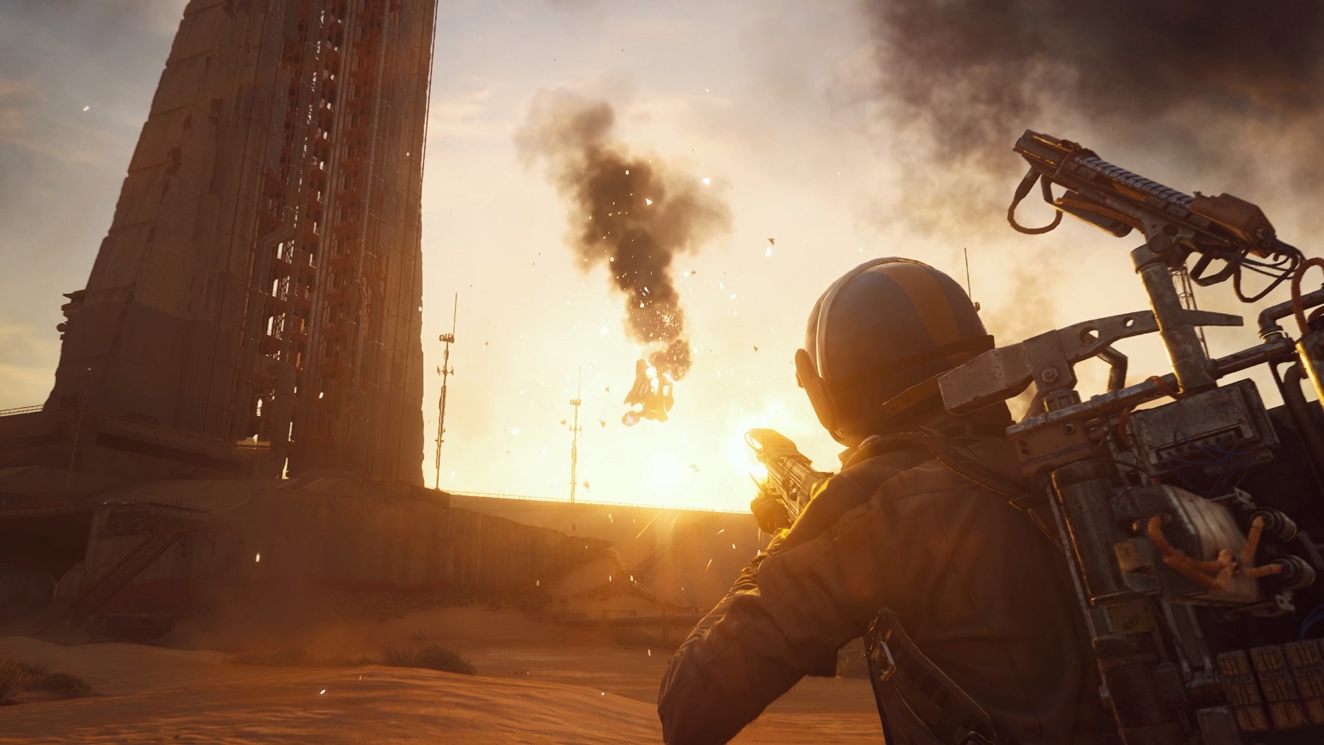 Solnedgang i Arc Raiders