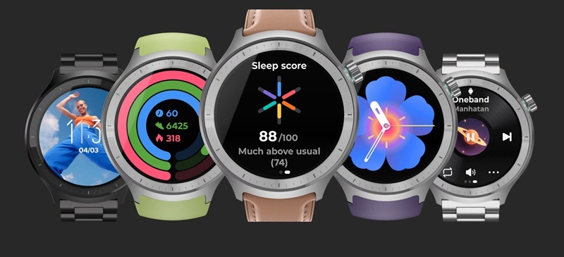 Moto Watch med aluminiums krop